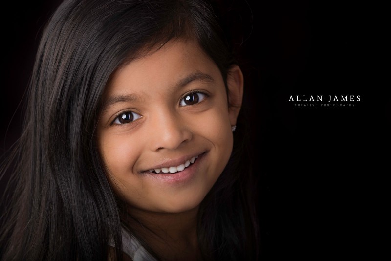 children-portrait-girl-studio headshot-bridgend-porthcawl-photographer