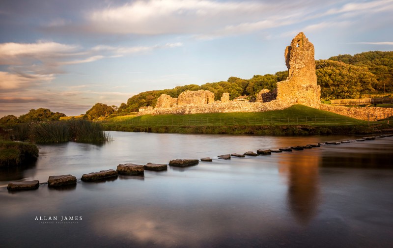 landscape-photographer-wales-ogmore-castle
